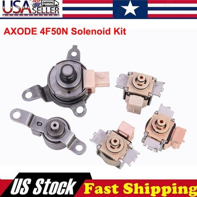 5PCS AX4N 4F50N Transmission Solenoid Kit Shift TCC EPC For FORD Taurus Freestar