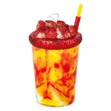 H.E.B. Destination Holiday Mangonada Glass Christmas Ornament 5.2"