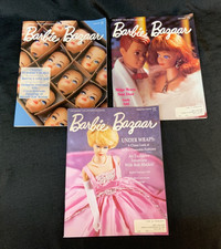 3 1992 Barbie Bazaar Magazines - May/June, July/August, Sept./October