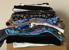 Women's Size M Lot 15 pc Mixed Casual Clothes:  Tops ~ Pants ~ Skirt VGUC