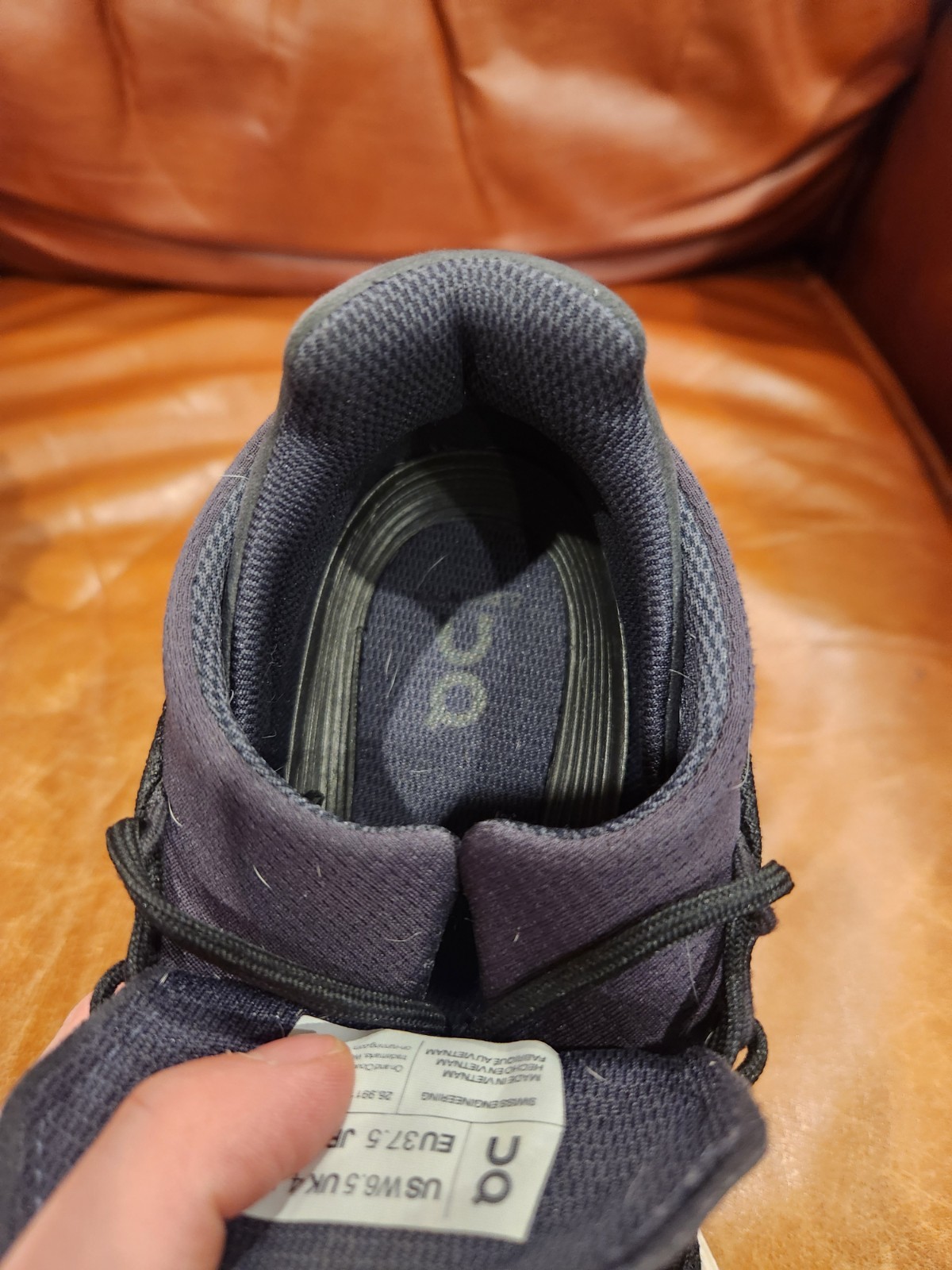 On Cloud Cloudnova Black Running Shoes Womens Siz… - image 14