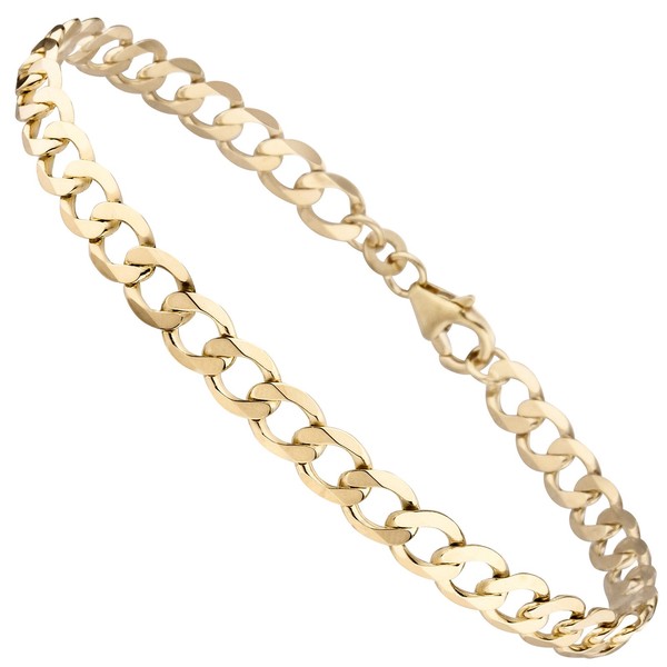 "Jobo \"54201\" Panzerarmband 333 Gold Gelbgold 21 Cm Armband Goldarmband"-image