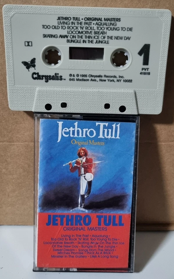 Jethro Tull – Original Masters Musikkassette Cassette Tape USA SG
