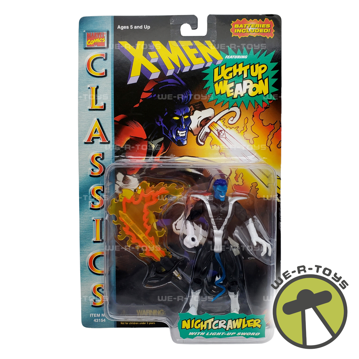 Marvel Comics Classics X-Men Nightcrawler Figure 1996 Toy Biz