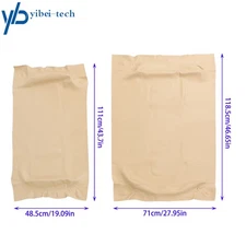 2× Seat Covers Faux Leather Front Cushion Golf Cart For 2000.5+ Club Car DS