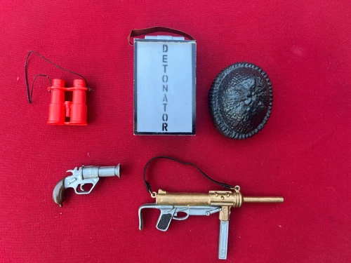 VINTAGE HASBRO 1964 GIJOE Action Soldier Sabotage accessories- Nice!