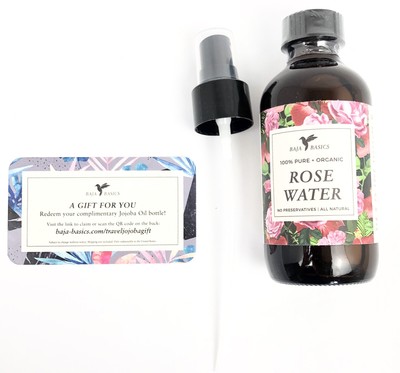 baja basics rose water