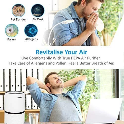 Arovec Air Purifiers, Home Dryer, Replacement Filter, Office Smoke Purify,Smoker - Picture 6 of 14