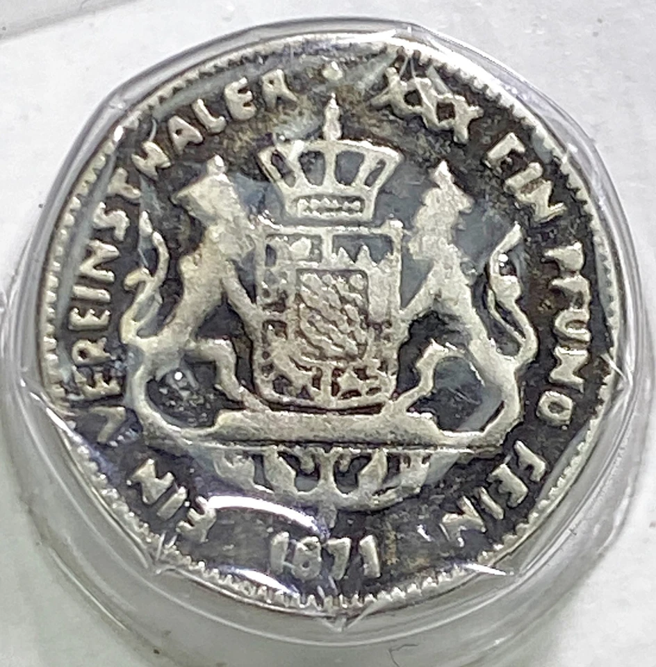 2 Dill Buttons 2 Pack Full Metal Vereinsthaler Crest 5/8” 15mm Vtg Germany - Image 2 of 4