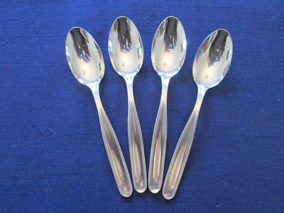 SET 4 COFFEE SPOONS! Vintage PINTI PINTINOX 18-10 stainless: LOVELY