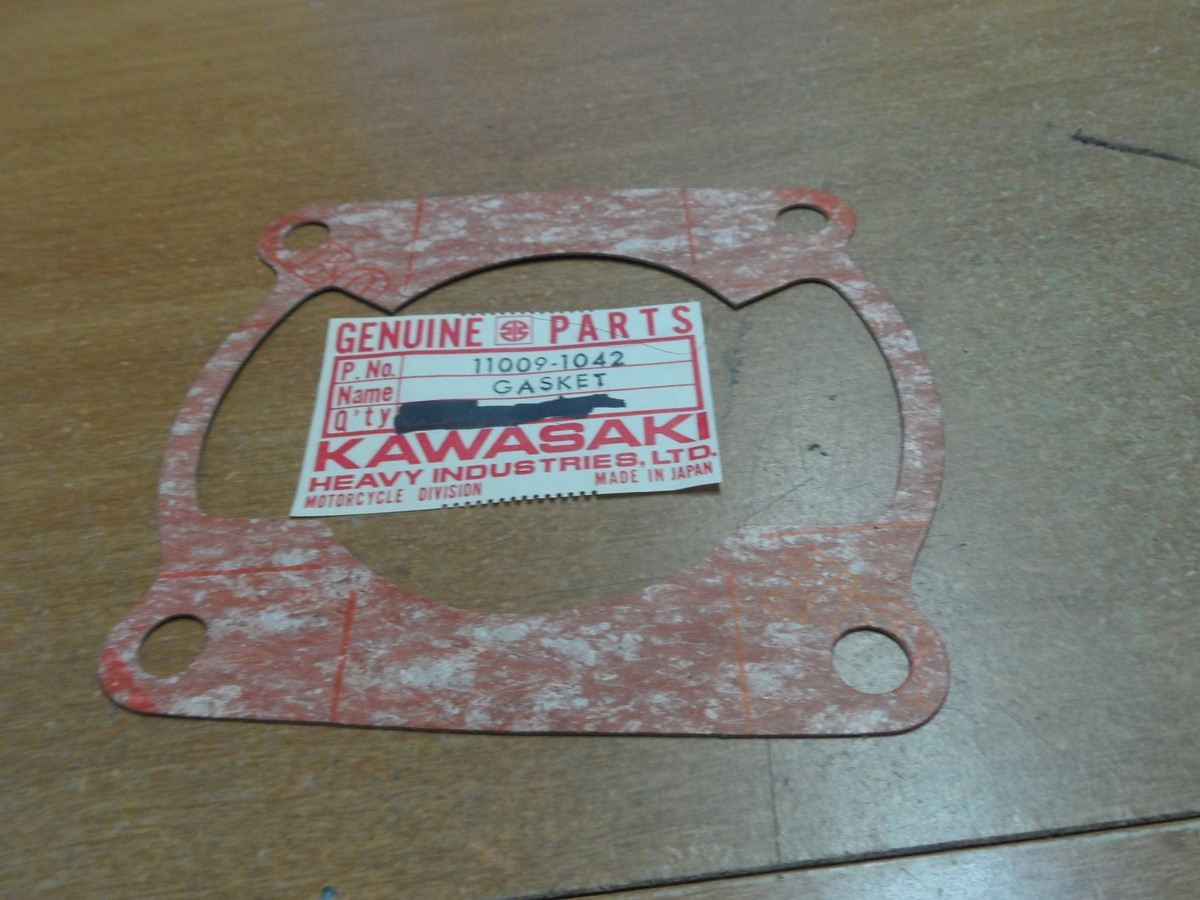 NOS OEM Kawasaki Cylinder Gasket 1978-1979 KX125 MOTOCROSS 11009