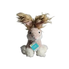 Way To Celebrate Bunny Plush Easter 12 in Fluffy Sitting Rabbit 