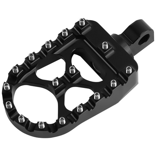 Wide MX Style Foot Pegs CNC 360° Roating For Harley Dyna Sportster Fatboy - Bild 2 von 12