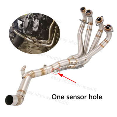 Slip On For Z900 2017-2025 Exhaust Tips Header Pipe Connect 51MM Muffler System