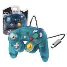 XYAB Wired Controller for Nintendo GameCube - Ice Blue