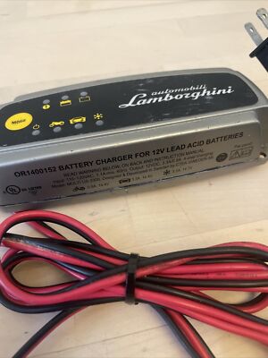 Lamborghini Battery Charger for 12V Lead Acid Batteries OEM Part