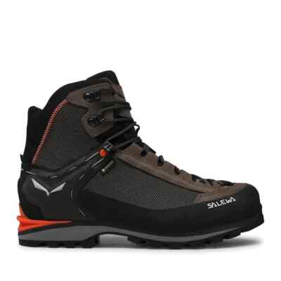 Salewa Mountaineering Shoes With Crampons MS Crow GTX EU 40.5 Wallnut