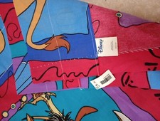 Vintage 90s Disney Lion 2 Curtain Panels 40 By 60 New Kmart