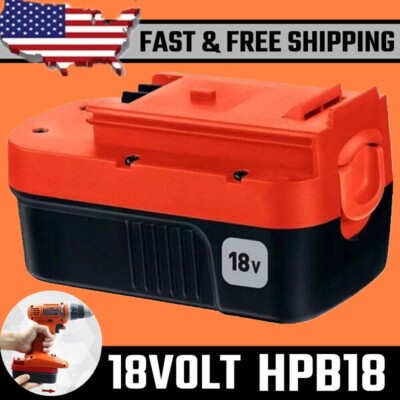 4.5AH HPB18 18V HPB18-OPE 244760-00 18VOLT Lithium BATTERY FOR BLACK AND DECKER