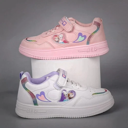 Mädchen Prinzessin Sneakers Kinder Casual Sportschuhe Lederschuhe Laufschuhe - Bild 2 von 10