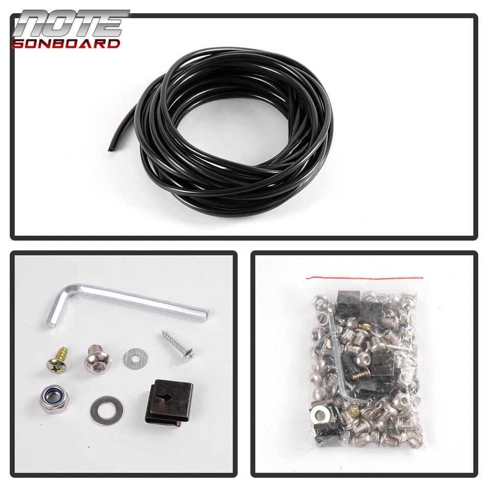 4PCS RIVET FENDER FLARES POCKET STYLE FIT FOR 07-14 SILVERADO 1500 2500HD/3500HD Foto 4 de 4