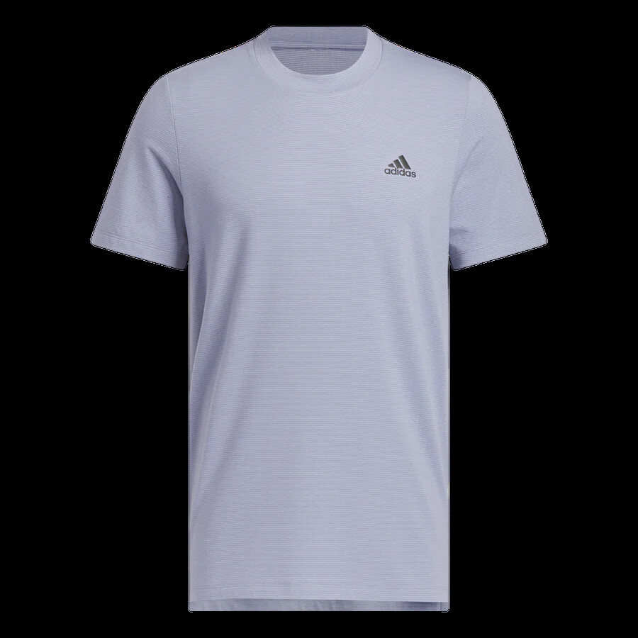 Adidas Axis Tee 2.0 Training Shirt Silver Violet HZ3337 Men's Size