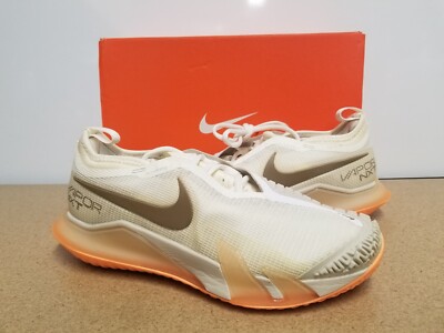 CV0742 102 NikeCourt React Vapor NXT 'Light Bone Peach Cream' Sz 5.5