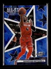 2021 Contenders Optic All Star Aspirations Donovan Mitchell Blue Cracked Ice /75