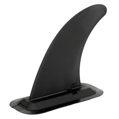 1pc Black Large Size Kayak Skeg Tracking Fin Integral Fin for Canoe Boat P9P6