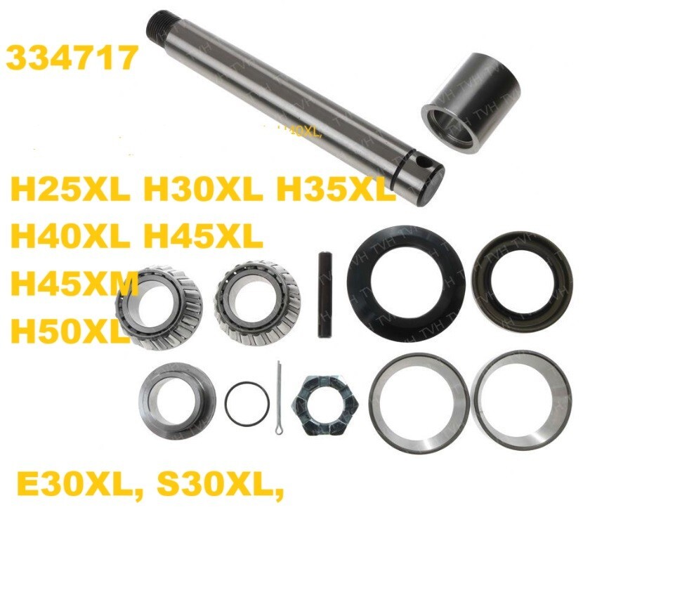 334717 HYSTER KING PIN REPAIR KIT 5059745-56 YALE COMPLETE