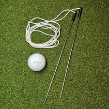 Golf Putting String Line Stroke Improver Training Aid Alignment Practice Green