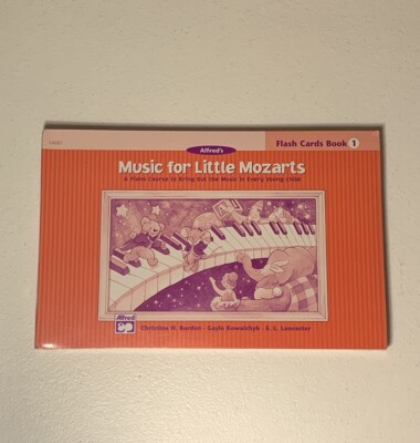 Little Mozarts Flashcards Book 1 Piano Music