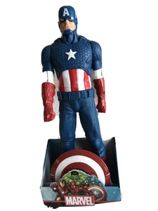 Marvel large action figure captain 