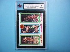 1980 1980/81 TOPPS NBA BASKETBALL CARD #24 45 226 JOHN JOHNSON LEADER KSA 8 GL
