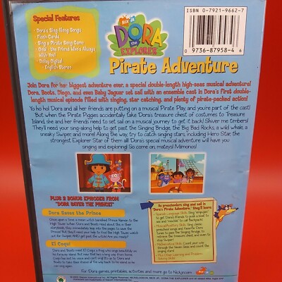 Dora's Pirate Adventure (DVD, 2004) 97368795846| eBay