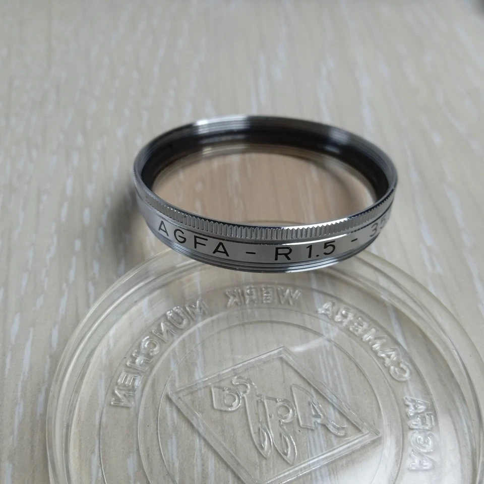 🔰   Agfa COLOR-FILTER R1,5  35.5mm  Type 6335/355    #0156 - Image 4 of 4