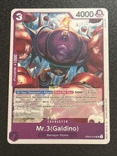 Mr3 Galdino OP04-070 carta