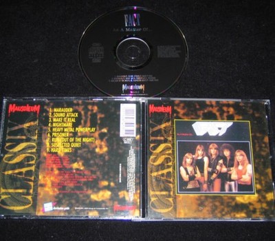 FACT- As A Matter Of RARE ORIG.MAUSOLEUM CLASSIX CD german metal classic BRAINFE