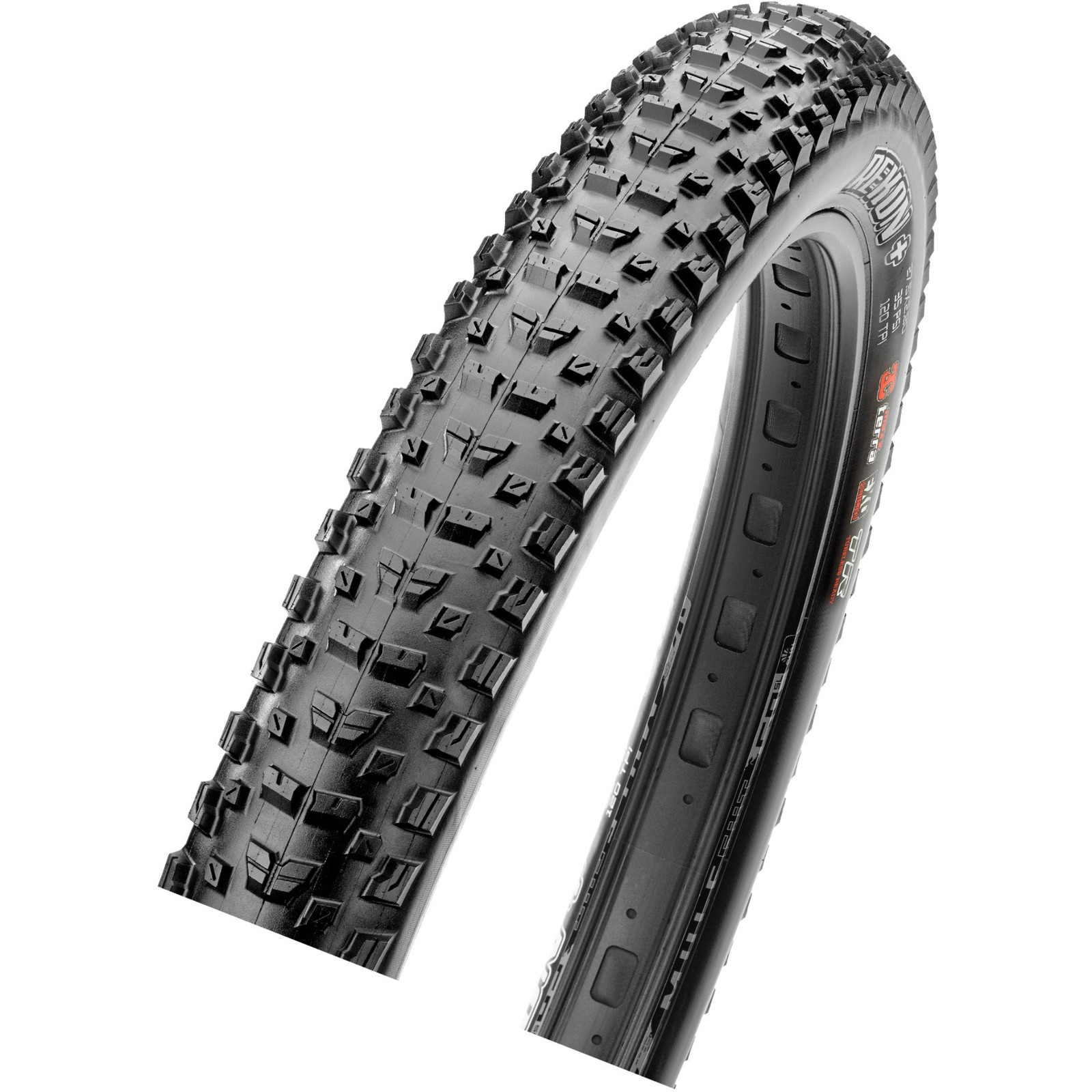Maxxis Rekon Tyre - 27.5'' x 2.8'' - Folding Dual Exo TR, Tubeless, 60 TPI