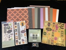 CTMH Spellbound Kit Paper Pack Stickease Complements Stamp Set Accessories