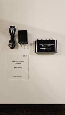 HDMI to Component Video Converter Selectable Scaler