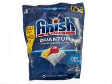 Finish Quantum Diswasher Tablets Powerball Lemon Sparkle 100 Pack