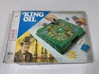 Vintage 1974 King Oil Board Game Milton Bradley MB With Drill Rig