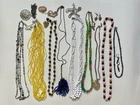Vintage Costume Jewelry Lot David Yurman Murano Joan Rivers Baublebar Necklaces