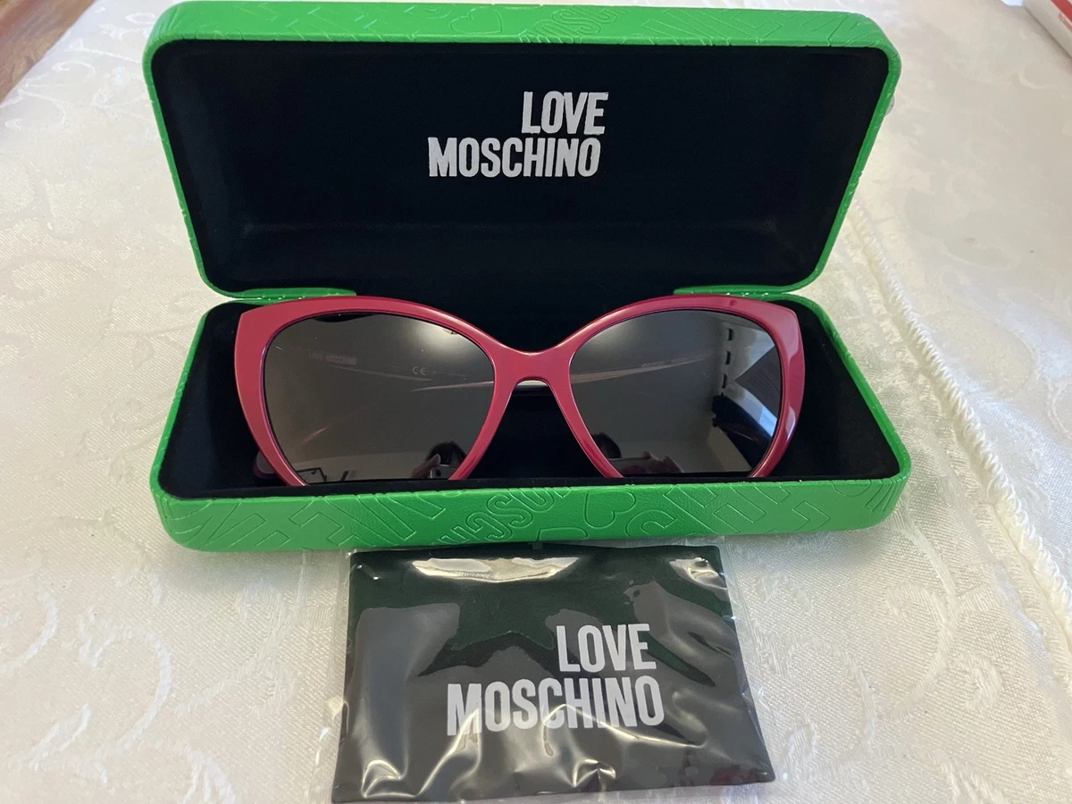 NEW MOSCHINO SUNGLASSES RED WOMEN EYEWEAR MOSCHINO MOS154/S 0C9A IR Moschino MOS154/S 02M2/IR Women main image 3
