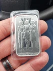 Royal Mint "Three Graces" Silver Bar -Great Engravers Collection original pack.