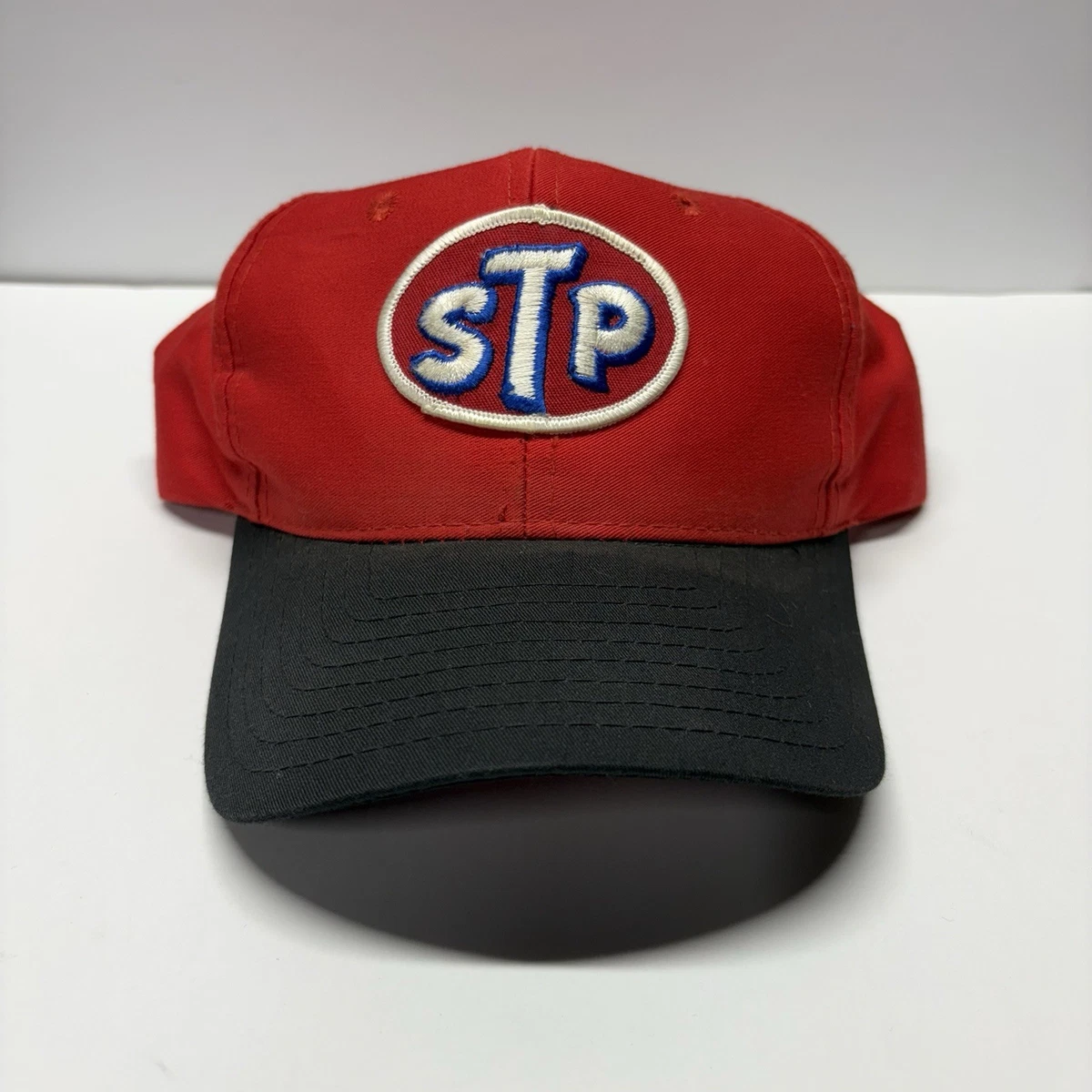 Vintage STP Hat Red And Black-Preowned Early 90's Vintage | eBay