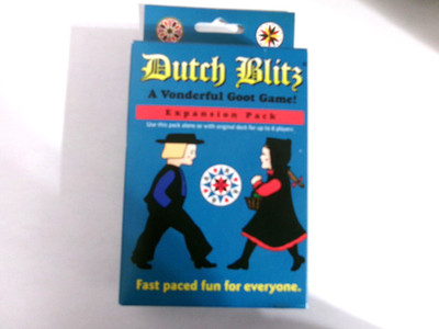 Dutch Blitz Expansion Pack Amish Favorite  ''A Vonderful Goot Game'' New