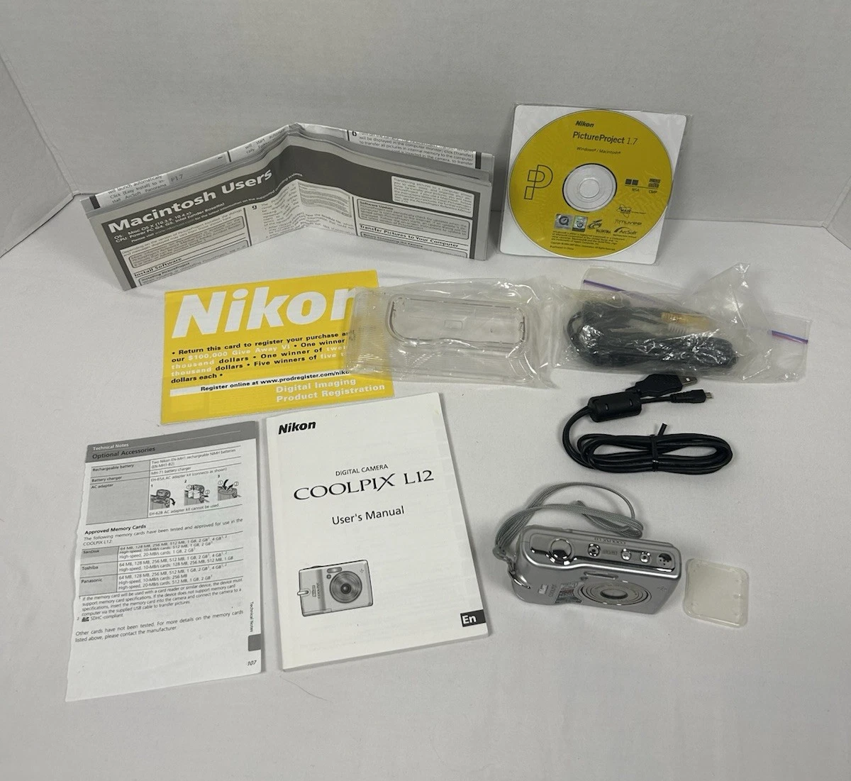 Nikon COOLPIX L12 Digital Cameras for Sale | Shop New & Used