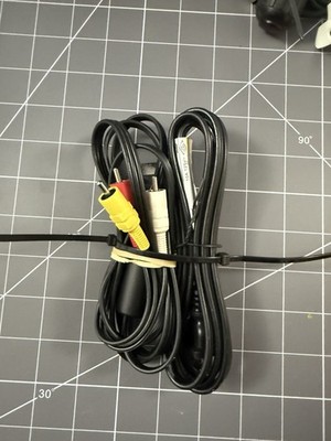 Genuine Sony OEM RCA AV Audio/video And Power Cable For PlayStation PS1 PS2 PS3
